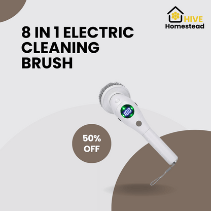 8 In 1 Electric Cleaning Brush